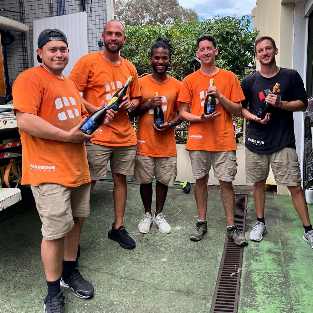 The Harbour Movers crew