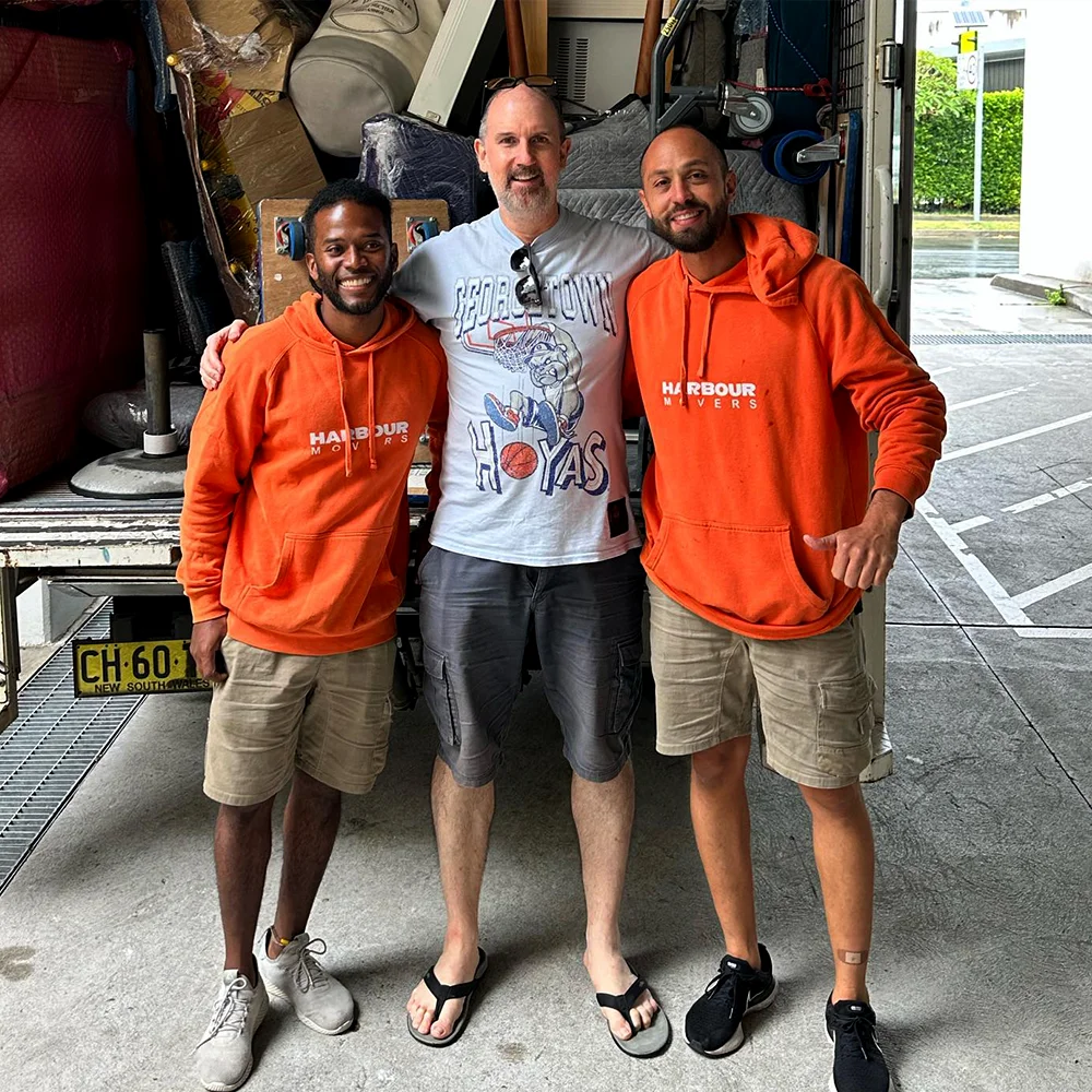 Harbour Movers crew at work